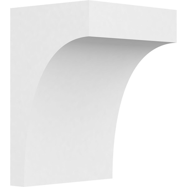 Ekena Millwork Standard Stockport Architectural Grade PVC Corbel, 7"W x 6"D x 10"H CORP07X06X10STO - main